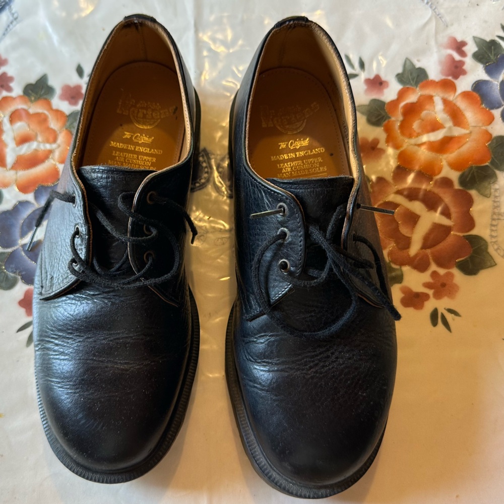 Black Leather Dr. Martens